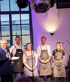 Tafeln für die Tafel FELIX Wirtshausfestival