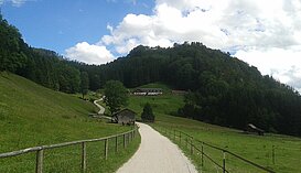 Auf dem Weg zur Hochsteinalm