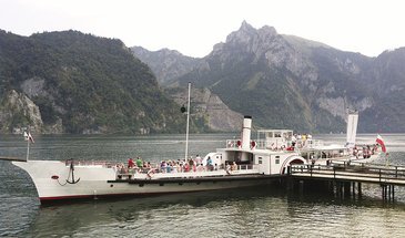 Dampfschiff Gisela Traunseeschifffahrt