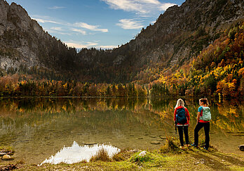 Wandern am Laudachsee, © TVB Traunsee-Almtal/brainpark.traunsee