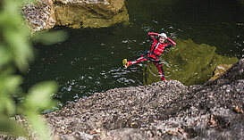 Canyoning, © SalzburgerLand Tourismus, Michael Groessinger