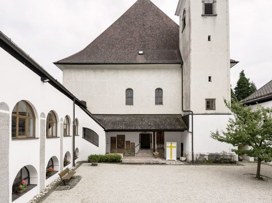 Innenhof im Kloster Traunkirchen