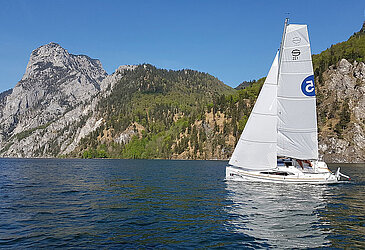 Segeln am Traunsee