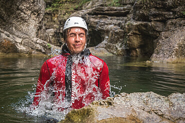 Canyoning, © SalzburgerLand Tourismus, Michael Groessinger