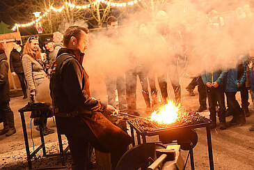 Handwerk am Schlösser Advent, (c) Wolfgang Spitzbart