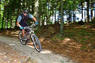 Mountainbiker | © brainpark/ MTV Traunsee