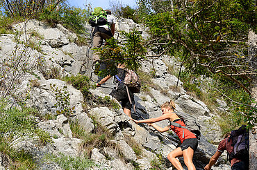 Bergsteigen am Traunstein, (c) Karl Heiz Ruber